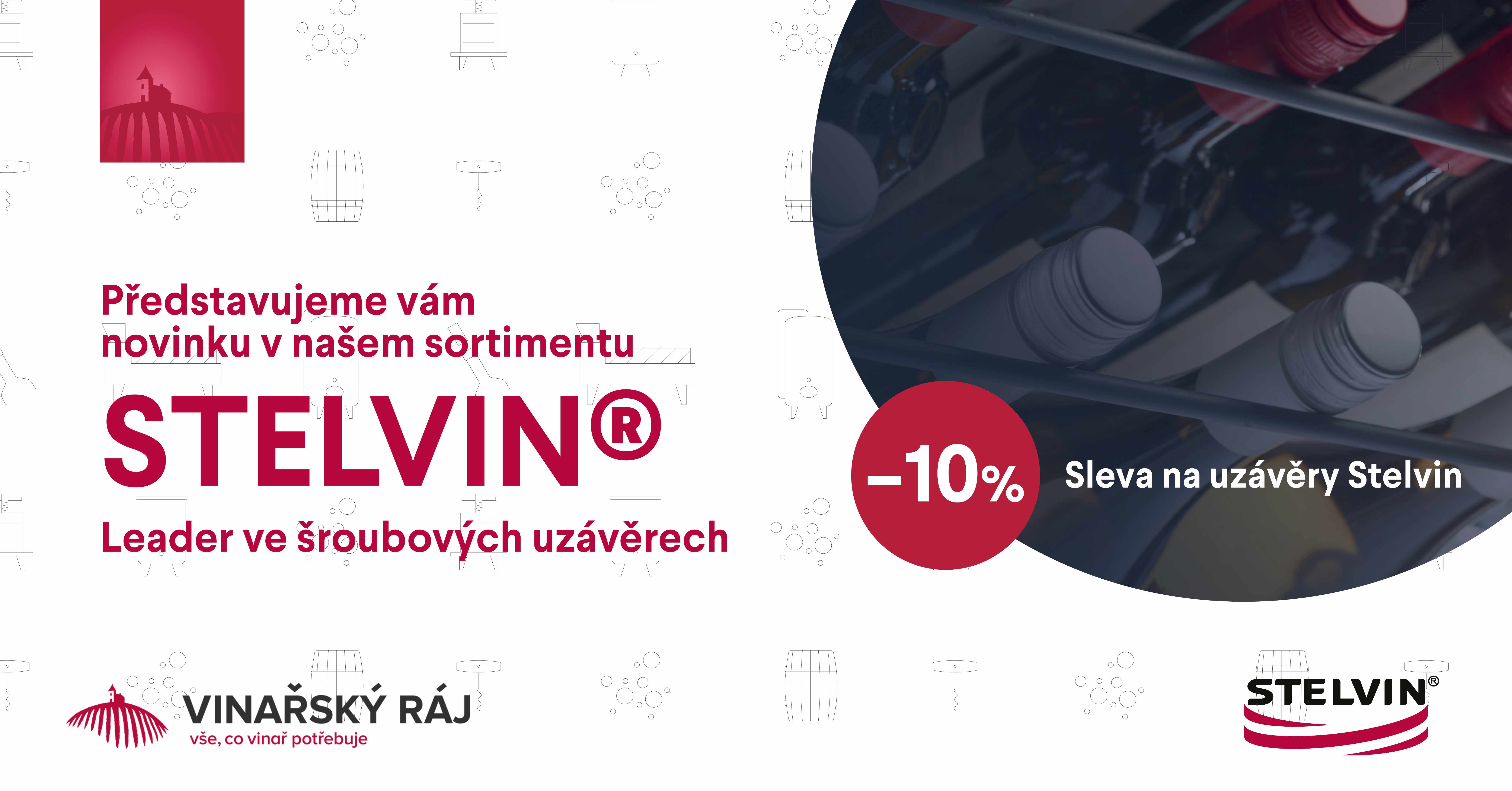 Novinka v našem sortimentu - šroubovací uzávěry Stelvin